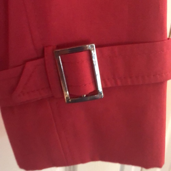 Express coral light double breasted trench - Picture 3 of 3